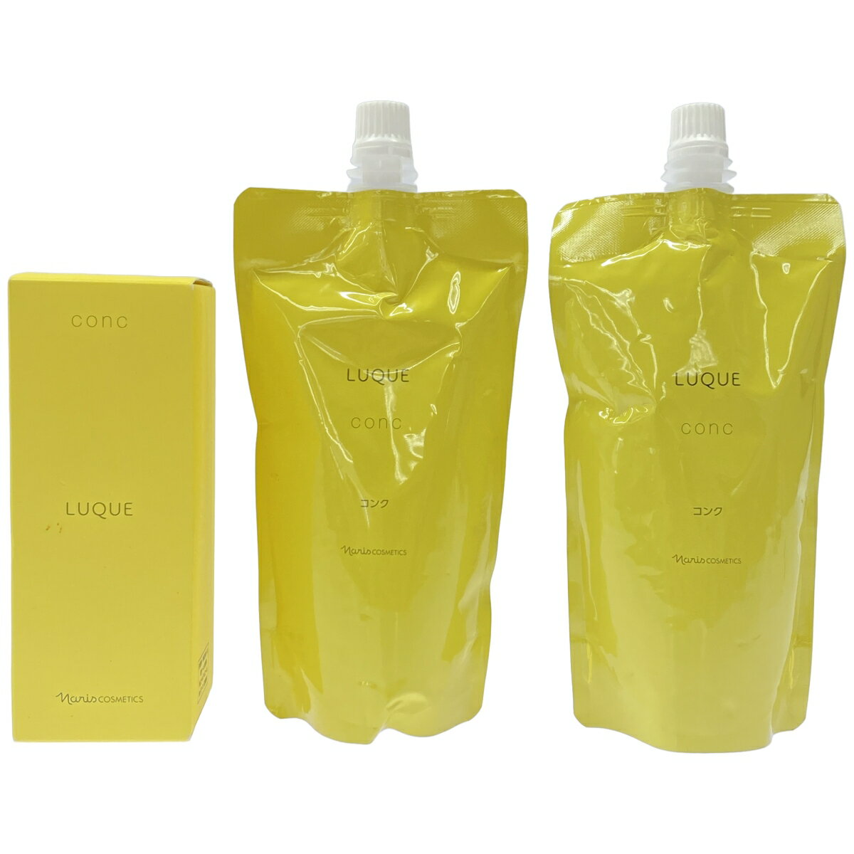 【中古】【未使用】Z000 ナリス ルクエ 3 コンク210mL 1本 & 詰替え用 200mL 2本 計3本セット