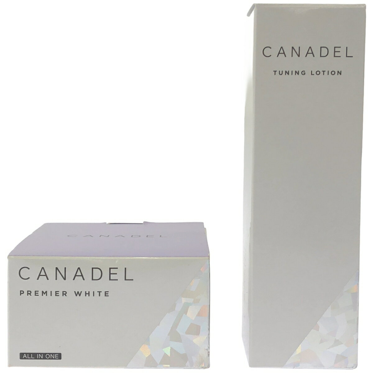 【中古】【未使用】Z000 カナデル チューニングローション 110mL & プレミアホワイト 薬用プレミアホワイト VCA 58g 2個セット