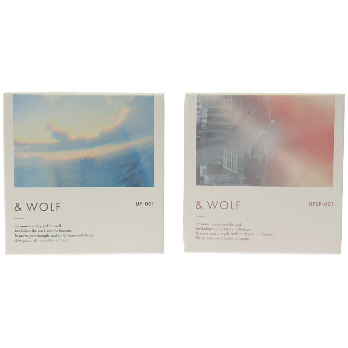 【中古】【未使用】Z000 & WOLF UV セラム リキッドファンデーション 12.5g & Spring Edition II 17g 2..