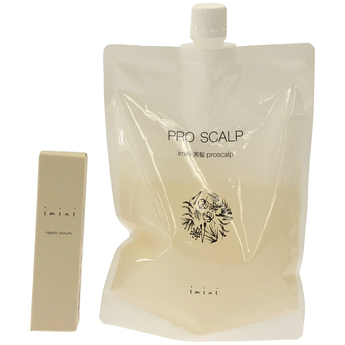 【中古】【未使用】Z000 イミニ リペアセラム 25mL & プロスカルプ 360mL 2個セット