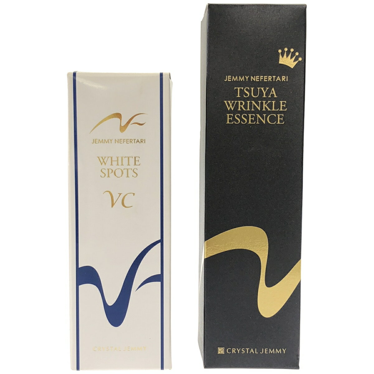 【中古】【未使用】Z000 ジェミーネフェルタリ つやリンクルエッセンス 30mL & 薬用ホワイトスポッツVC 30mL 2個セット