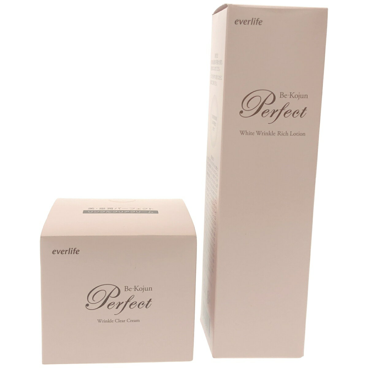 【中古】【未使用】Z000 美・皇潤パーフェクト ホワイトリンクル リッチローション 120mL & リンクルクリアクリーム 50g 2個セット