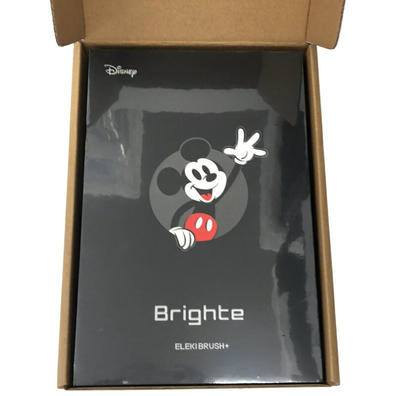 乐天商城 - 【中古】【未使用】CK88 D Brighte ELEKI BRUSH+ ブライトエレキブラシプラス 美顔器 BRT-FSB180 ミッキーモデル 未開封