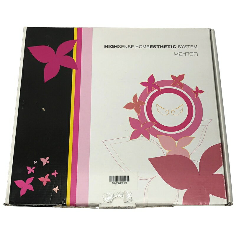 【中古】CK91 D KE-NON/ケノン NIPL-2080 Ver6.2 フラッシュ 脱毛器 ピンク