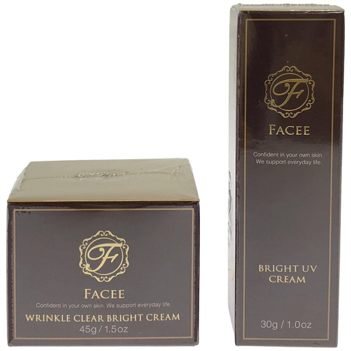 Skin Care - 【中古】【未使用】Z000 リンクルクリアブライトクリーム 45g & ブライトUVクリーム 30g 2個セット　ラスト1点！