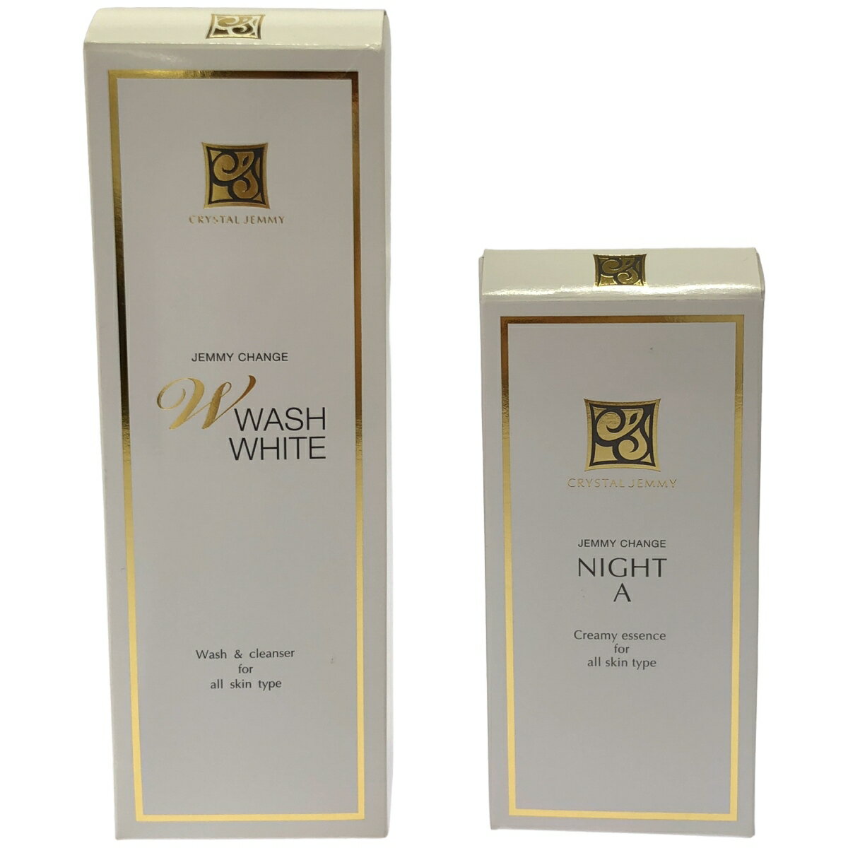 乐天商城 - 【中古】【未使用】Z000 ジェミーチェンジ Wウォッシュホワイト 125g & ナイトA 30mL 2個セット　ラスト1点！