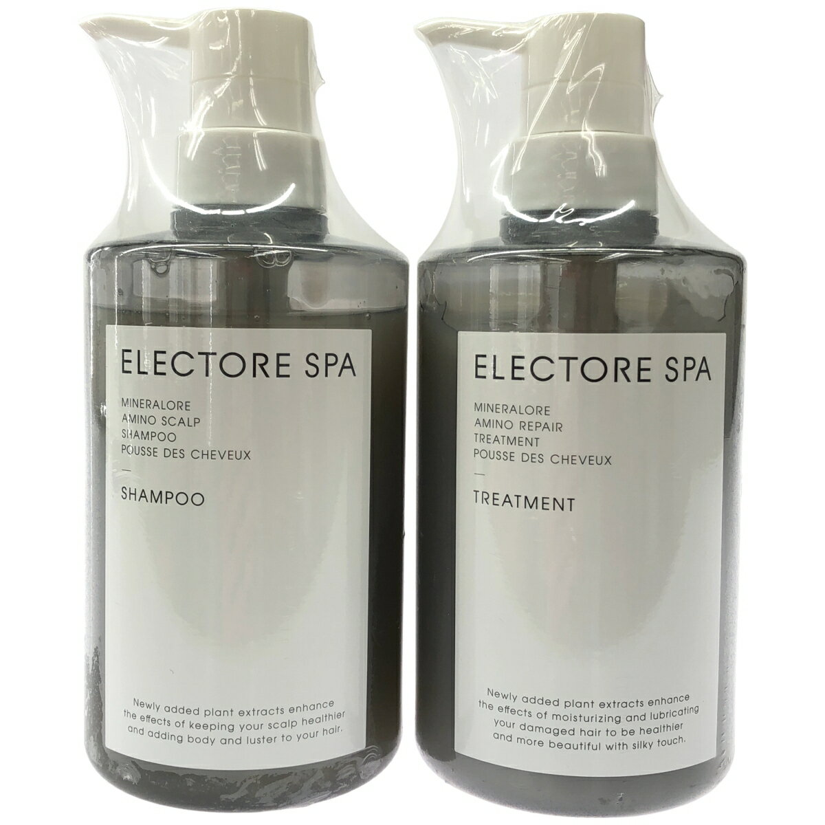 乐天商城 - 【中古】【未使用】Z000 エレクトーレ ミネラルオーレ アミノスカルプ シャンプー 450mL & アミノリペア トリートメント 450g 2個セット　ラスト1点！
