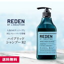  REDEN HYBRID SHAMPOO R2 リデン ハイブリッドシャンプー R2 500ml メンズ 男性 男性用 シャンプー スカルプ 薬用 フケ 薄毛 頭皮ケア 抜け毛 臭い オイリー メンズシャンプー 加齢 乾燥肌 リンスインシャンプー マリンムスク いい香り 不要 コスパ