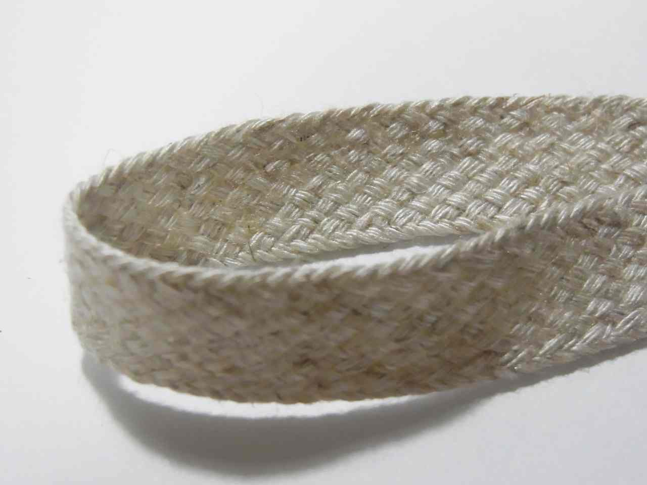 麻混変則斜子（ナナコ）M　約12mm