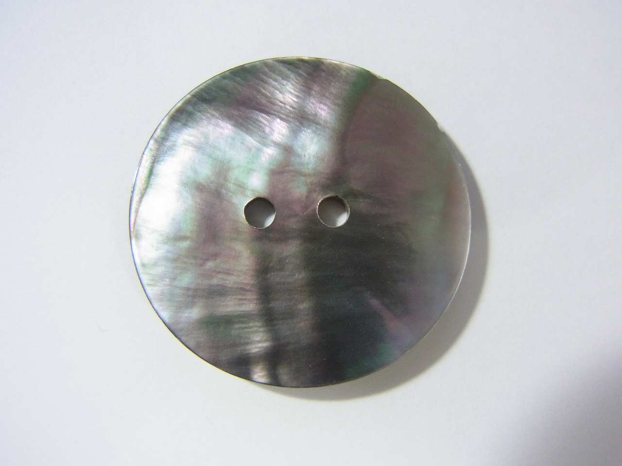 黒蝶貝釦 皿型 30mm