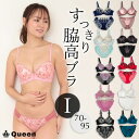 脇高 ブラショーツセット 大人 きれいめ レース 安定感 美シルエット 谷間メイク インナー 下着セット 選べる10種類2カラー I70 I75 I80 I85...