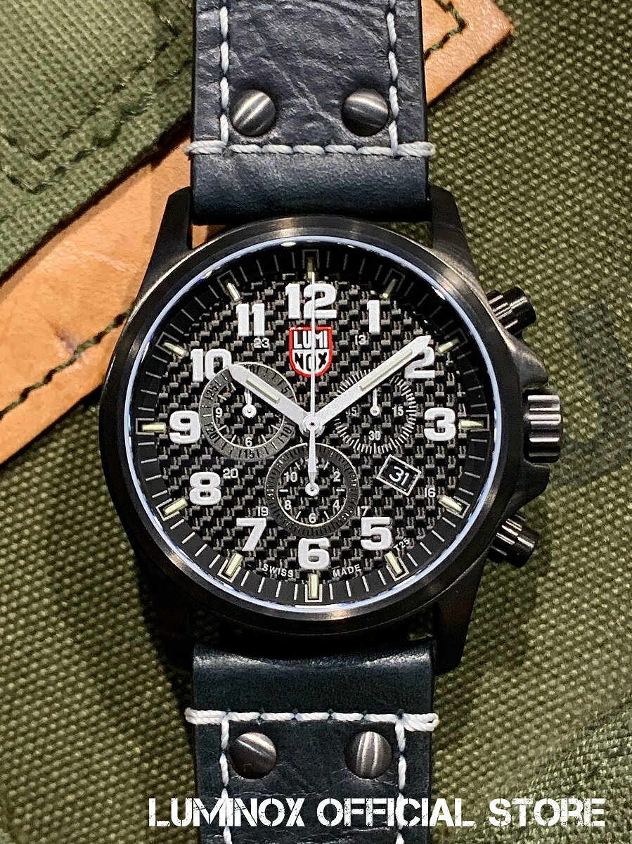 ルミノックス 腕時計（メンズ） ルミノックス 腕時計 日本正規 LUMINOX ATACAMA FIELD CHRONOGRAPH ALARM 1940 SERIES Ref.1941[1940シリーズ/アタカマ/フィールド/クロノグラフ/アラーム/レザーベルト/ルミノックス/ミリタリーウォッチ/発光/直営店]