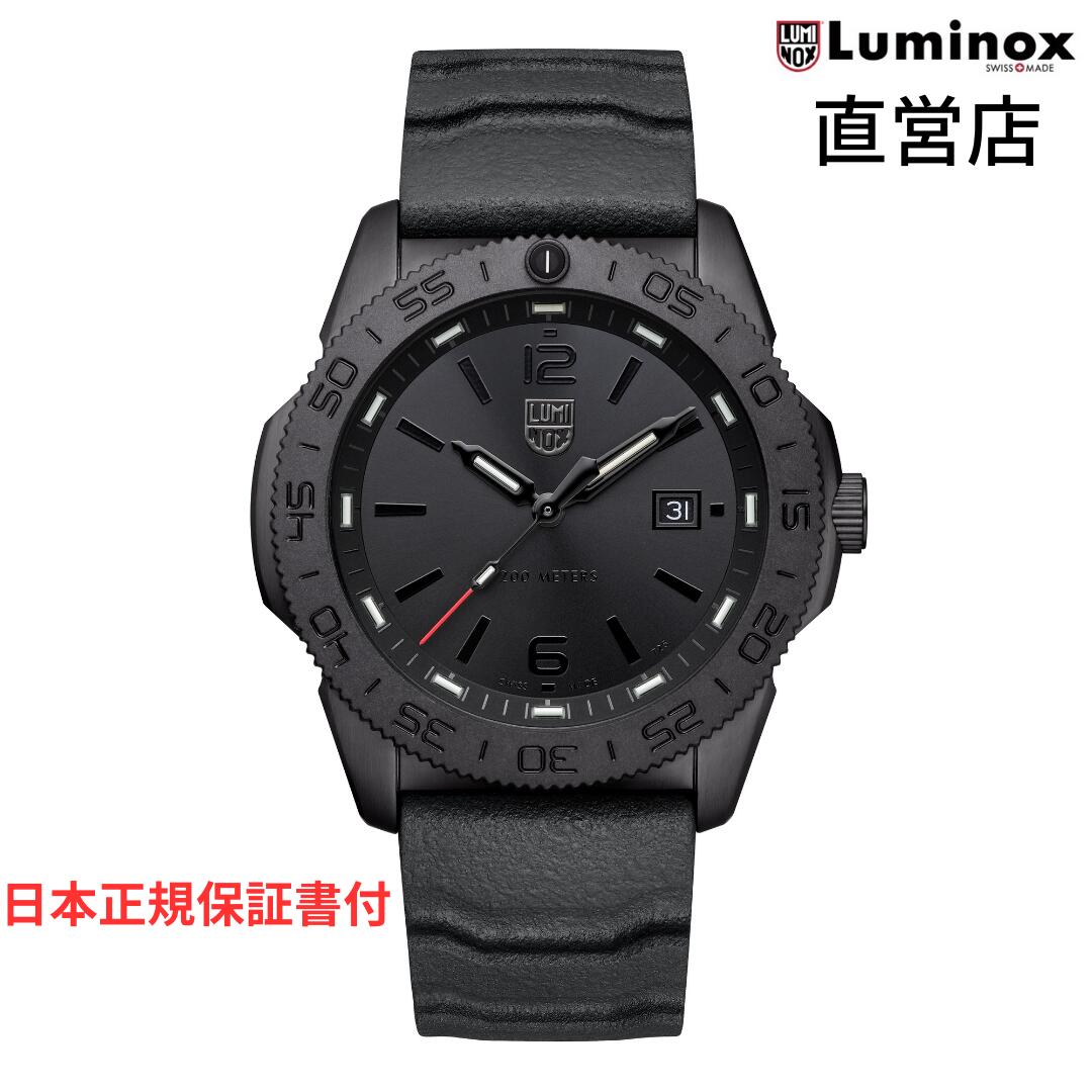 ルミノックス 腕時計（メンズ） ルミノックス 腕時計 日本正規 LUMINOX PACIFIC DIVER 3120 SERIES Ref.3121 Blackout ミリタリーウォッチ ダイバーズウォッチ ブラックアウト 日本正規ギャランティカード付属 直営店