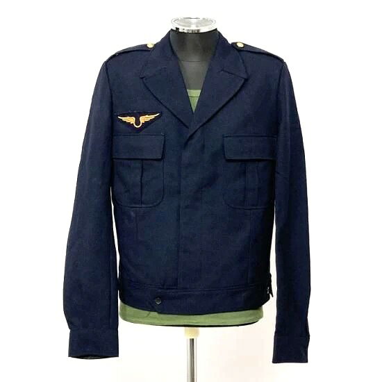 Rakuten - フランス空軍 ネイビー アイクジャケット サイズ表記92L 新品 FR11