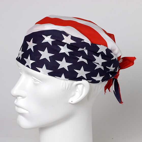 HAV-A-HANK/ハバハンク USA フラッグ バンダナ 新品 201-