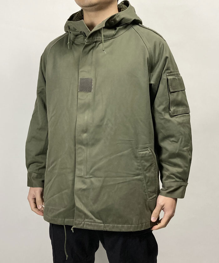 防水仕様です!【フランスの軍服】陸軍F2防寒フィールドパーカー(後期