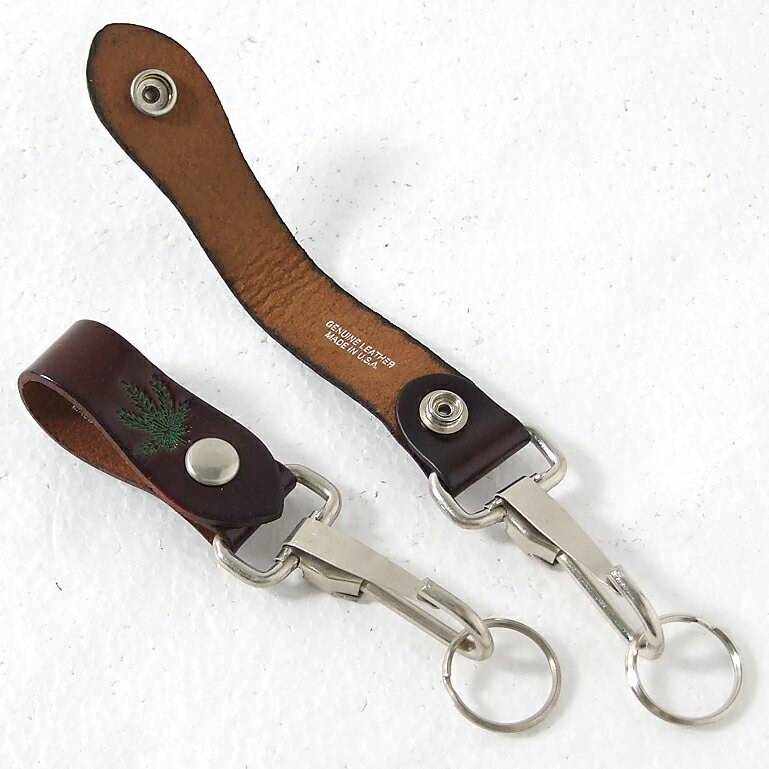 US．レザー、ラージ、キータブ（新品）353W-