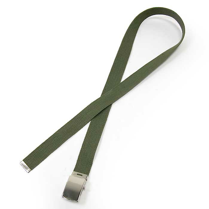 アメリカ軍 GI OD ウェブベルト 新品 115N-