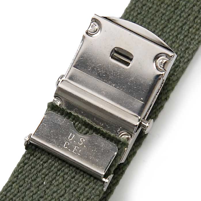 アメリカ軍 GI OD ウェブベルト 新品 115N-