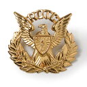 アメリカ陸軍 U.S.ARMY ROTC サービスキャップバッジ（新品）17NA-