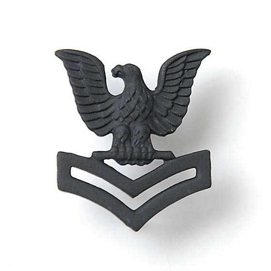 アメリカ海軍 U.S.NAVY ブラック 襟章（新品）17NC-