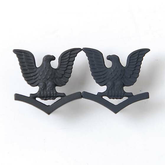アメリカ海軍 U.S.NAVY ブラック 襟章（新品）17NE-