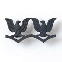 アメリカ海軍 U.S.NAVY ブラック 襟章