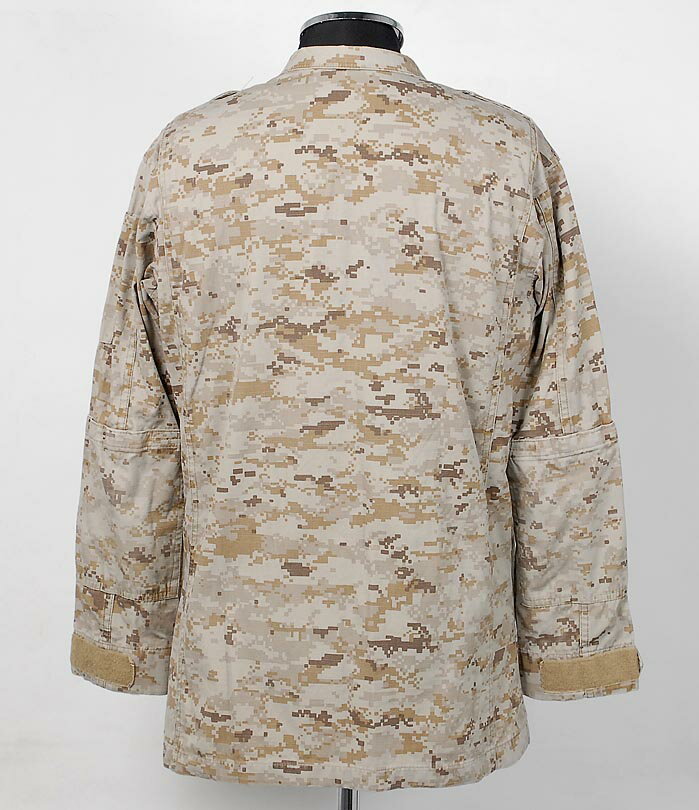 EU．デジタルカモ、ボタン留め、コンバットジャケット（新品）E104NB=