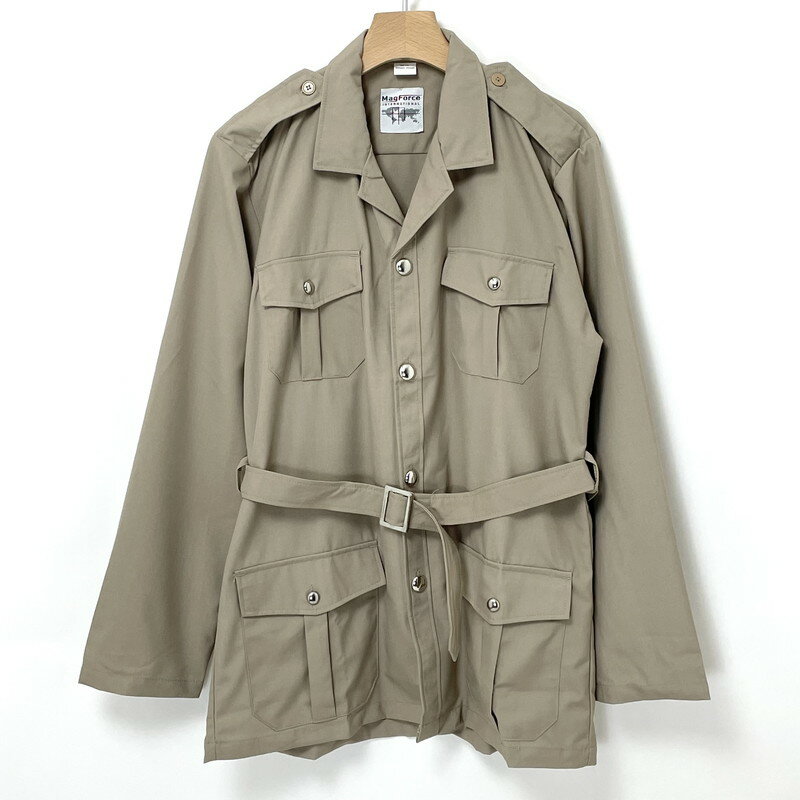 Rakuten - フランス、ベージュ、サファリジャケット 新品 F76N=