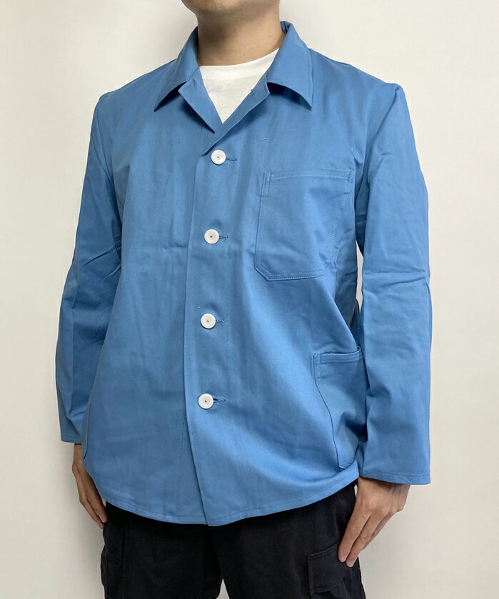ドイツ軍 BW パステルブルー ワークジャケット 新品 G55N=