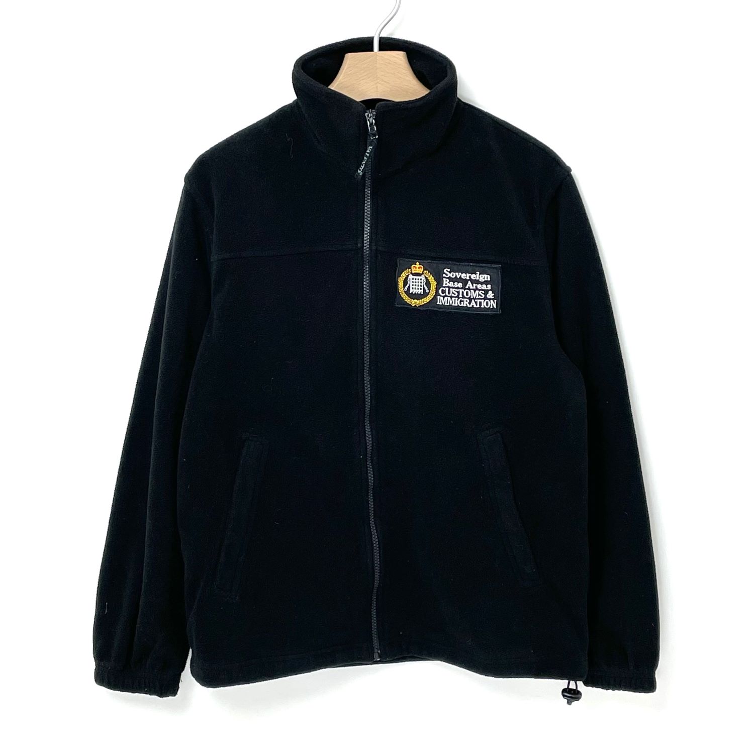 Rakuten - イギリス軍 SOVEREIGN CUSTOMSブラック フリースジャケット USED UK214-A