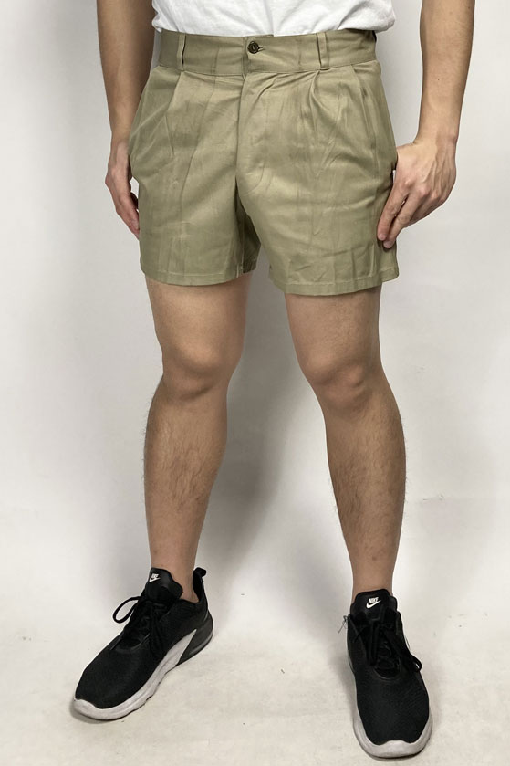 Rakuten - スモール特価、イタリア軍、ベージュ、ビンテージ、ショートパンツ（USED）704UVS-