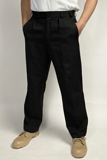 【訳あり】イギリス海軍 ROYAL NAVY ブラック No.3 ドレスパンツ USED 206BUD=