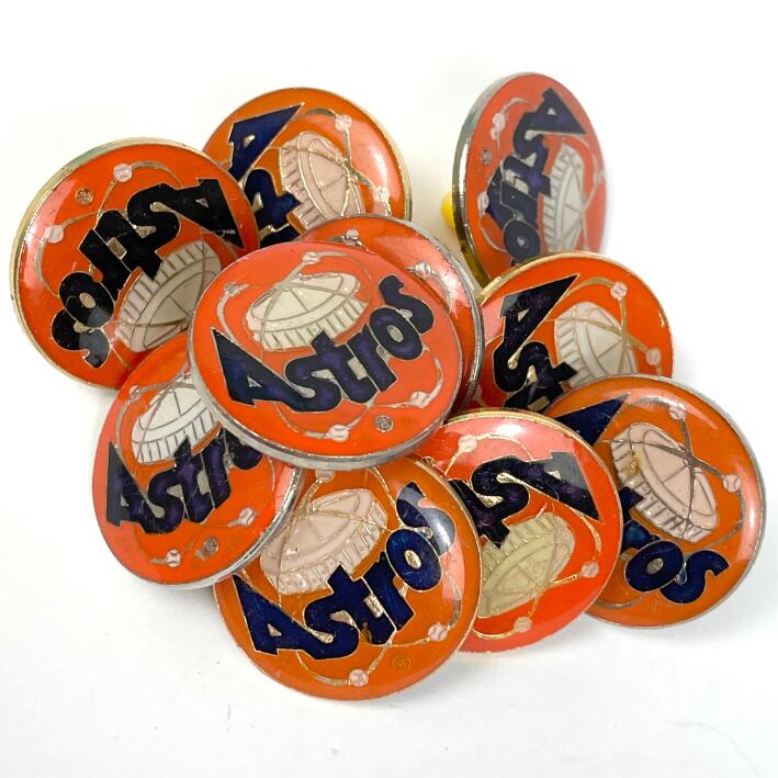 【10個セット】MLB ヒューストン・アストロズ ビンテージ ピンズ SALE2-