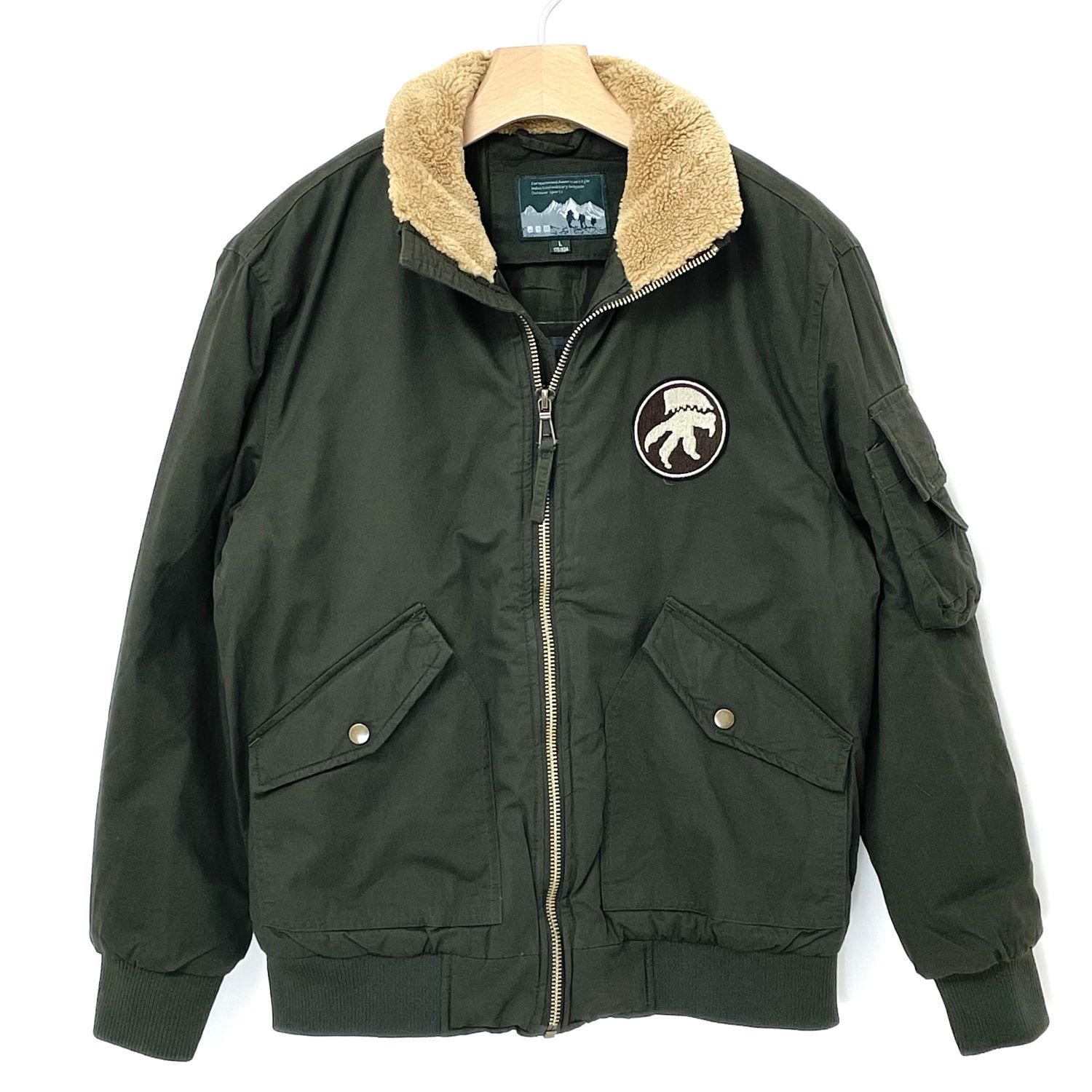 Rakuten - アメリカ復刻版、 AIRFORCE-EAGLE フライトジャケット 新品 AIRFORCE-EAGLE