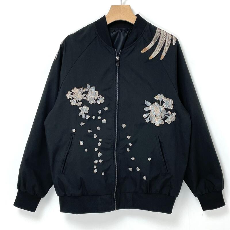 Rakuten - US．桜と伝説の鳥、スカジャン（新品）RK-A2N=