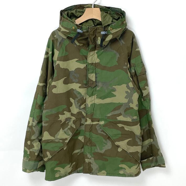 【未使用】フランス軍実物 ウッドランド カモ ゴアテックス パーカー フランス軍 ウッドランドカモ ゴアテックスパーカー - 古着屋