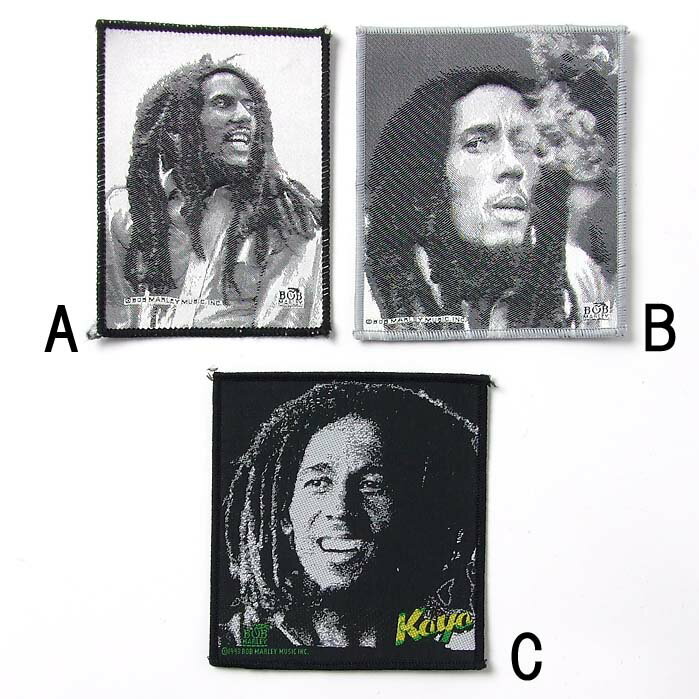 BOB MARLEY/ボブ・マーリー ビンテージ レゲエワッペン 新品 BOB-