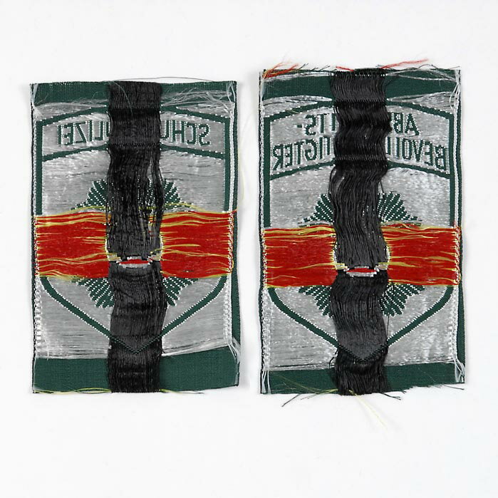 ドイツ警察 POLIZEI クロスワッペン 新品 GR-POLI-CLOTH-