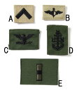 アメリカ軍 ミリタリー襟章ワッペ