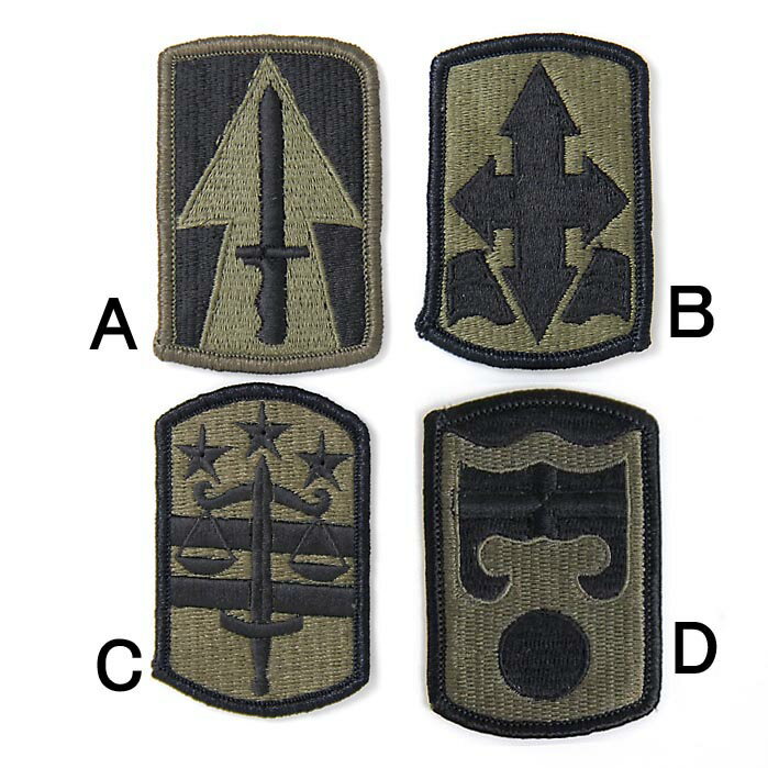 Rakuten - アメリカ軍 ミリタリー OD 部隊章ワッペン 新品 BRANCH-GN2A-