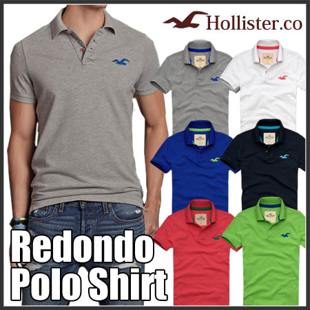 Hollister.Co/ホリスター：定番！無地ポロシャツクールビズにも最適！正規品！ホリスター/Hollister/メンズ ポロシャツ：Redondo Polo《6色》