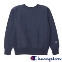 チャンピオン Champion トレーナー C3-Y032 リバースウィーブ クルーネックスウェットシャツ 11.5oz 厚手スエット 青タグ アメカジ スウェット ダークネイビー 送料無料(4)