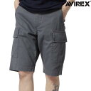 アビレックス AVIREX ベーシック ファティーグ ショーツ カーゴショーツ BASIC FATIGUE SHORTS 7835913001 6126131 7832913002 GREY グレー 送料無料