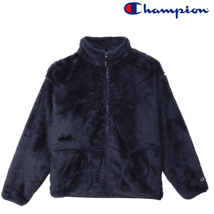 チャンピオン Champion シェルパジャケット ジップアップジャケット アウター C3-C620 ネイビー NAVY 送料無料