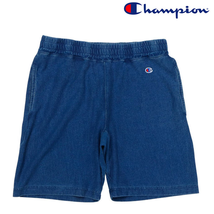 Rakuten - チャンピオン Champion リバースウィーブショートパンツ 無地 短パン ハーフパンツ C3-D501 インディゴ 送料無料