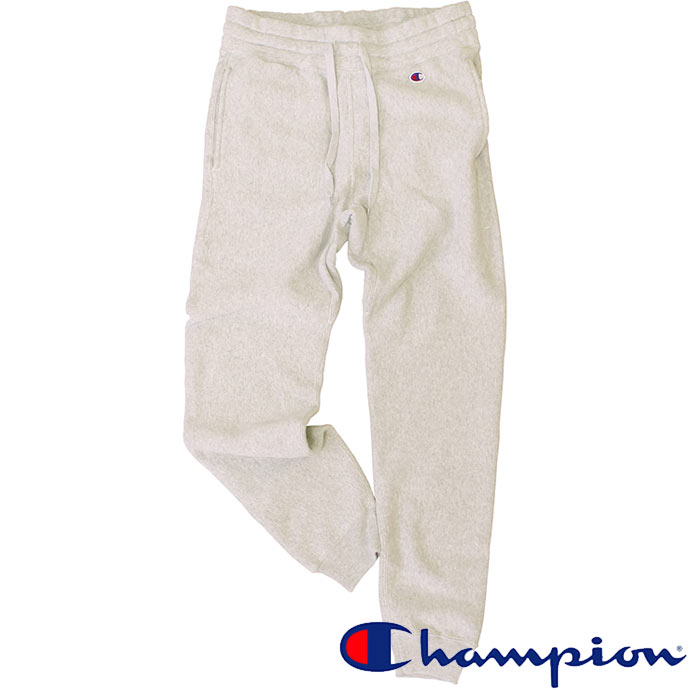 Rakuten - チャンピオン Champion スウェットパンツ C3-Q215 リバースウィーブ スウェットパンツ 11.5oz 厚手スエット 青タグ 新作 アメカジ オートミール 送料無料