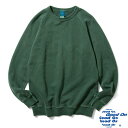 Good On グッドオン RAGLAN CREW SWEAT SHIRTS ラグランクルースウェットシャツ トレーナー GOBW-101 P-DK GREEN P-ダークグリーン【送料無料】