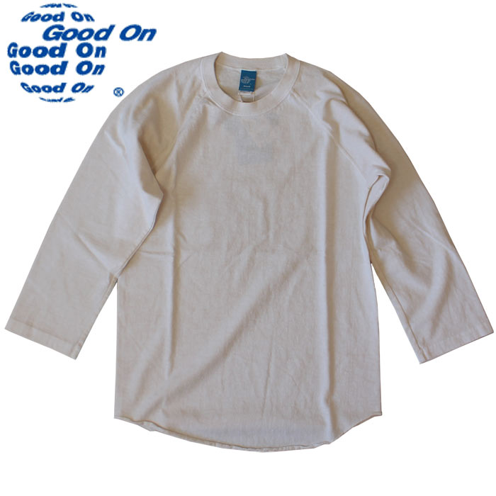 Good On åɥ BASEBALL TEE 5.5oz 7ʬ١ܡT T GOLT601 P-NATURAL ʥ̵