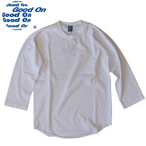 Good On åɥ BASEBALL TEE 5.5oz 7ʬ١ܡT T GOLT601 WHITE ۥ磻̵